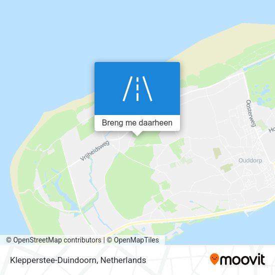 Klepperstee-Duindoorn kaart
