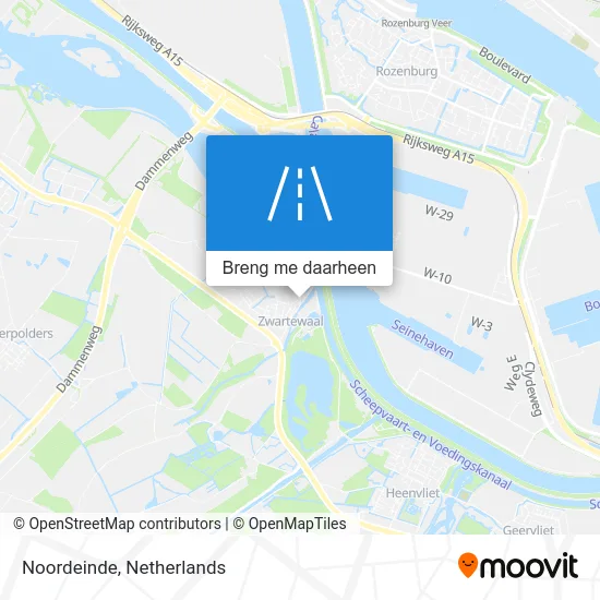 Noordeinde kaart