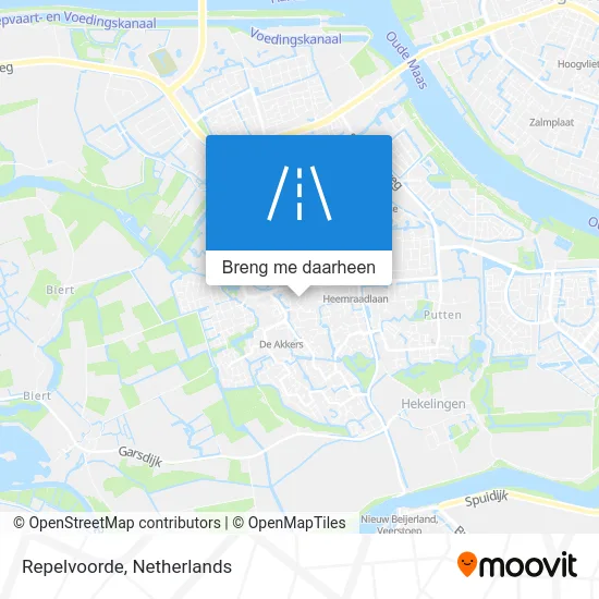 Repelvoorde kaart