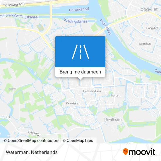 Waterman kaart
