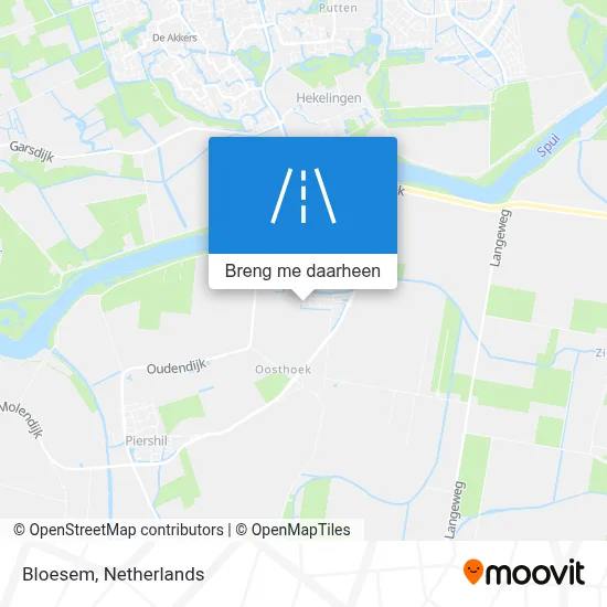 Bloesem kaart