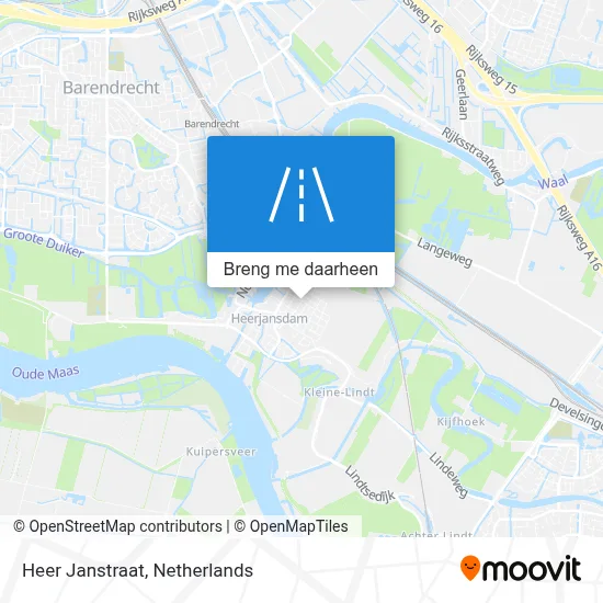 Heer Janstraat kaart