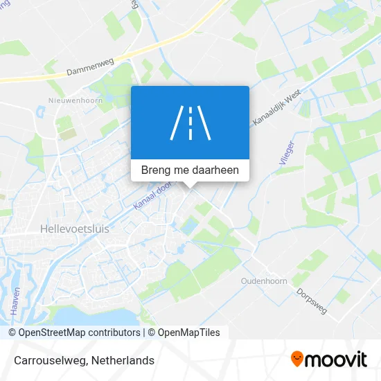 Carrouselweg kaart