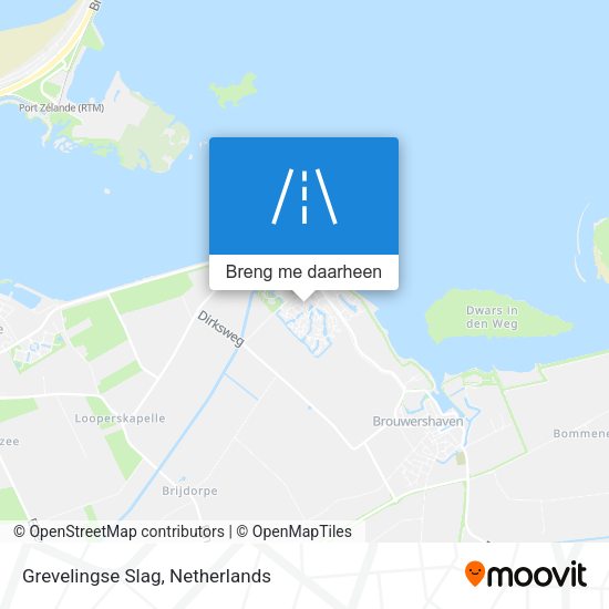 Grevelingse Slag kaart