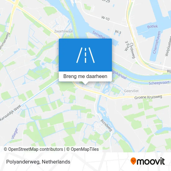 Polyanderweg kaart
