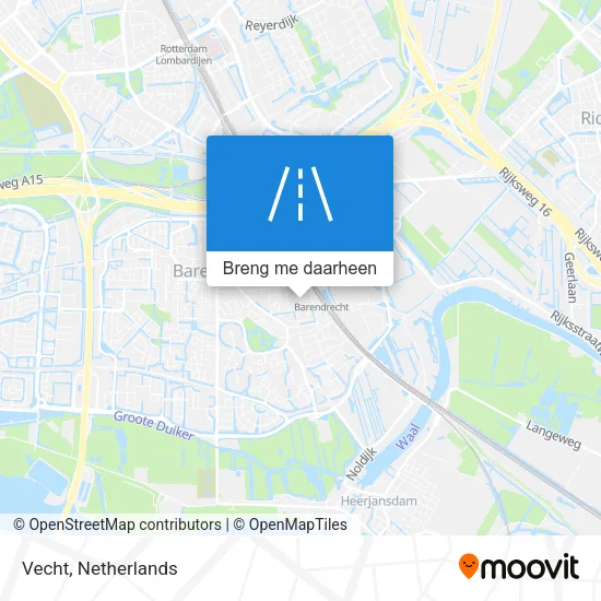 Vecht kaart