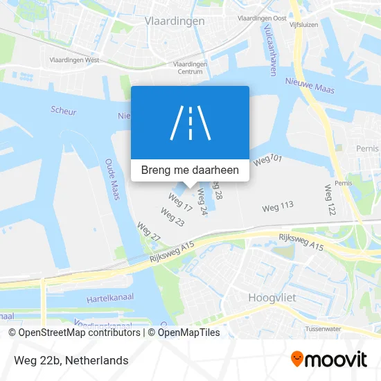 Weg 22b kaart