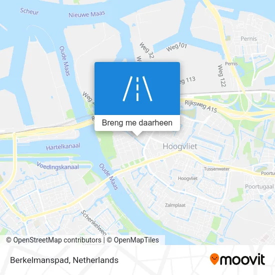 Berkelmanspad kaart