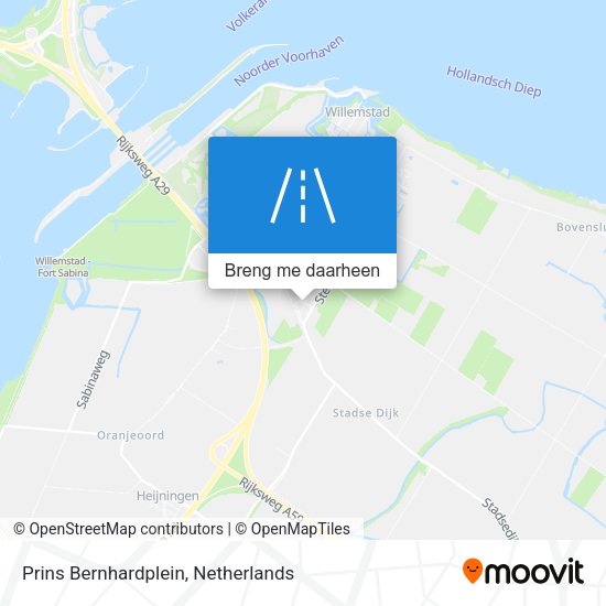 Prins Bernhardplein kaart