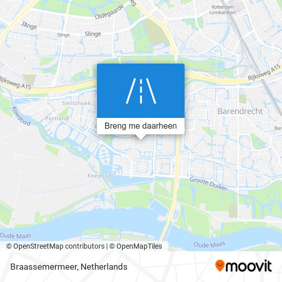 Braassemermeer kaart