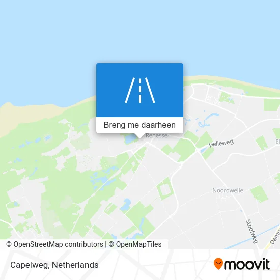 Capelweg kaart