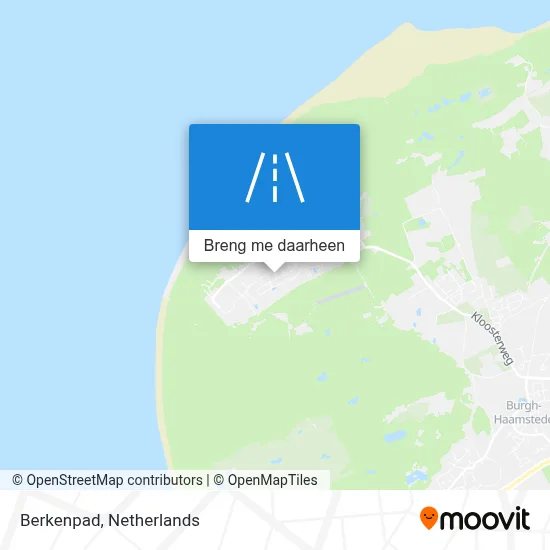 Berkenpad kaart