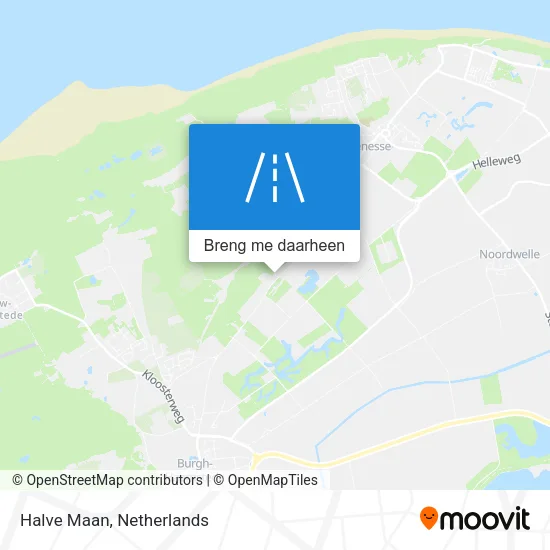 Halve Maan kaart