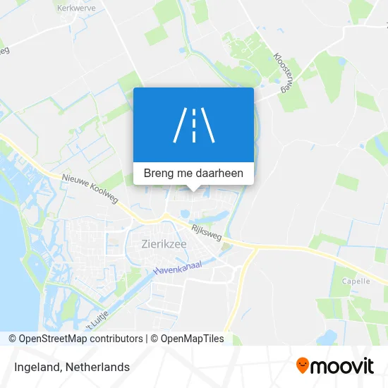 Ingeland kaart