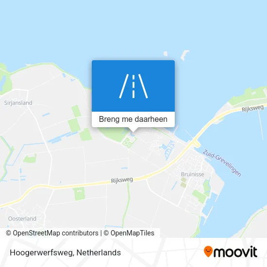 Hoogerwerfsweg kaart