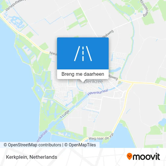 Kerkplein kaart