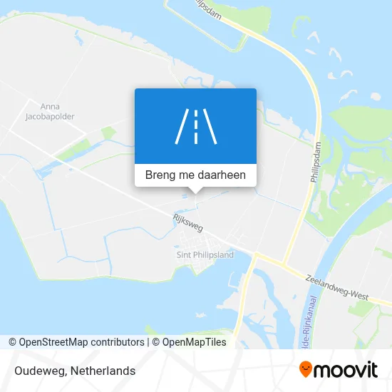 Oudeweg kaart