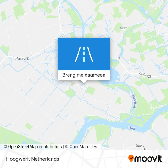 Hoogwerf kaart
