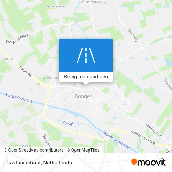 Gasthuisstraat kaart