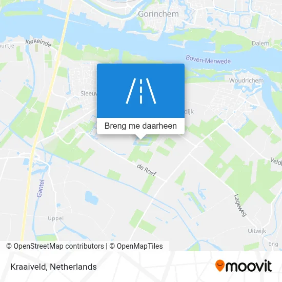 Kraaiveld kaart