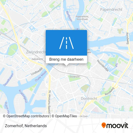 Zomerhof kaart