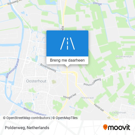 Polderweg kaart