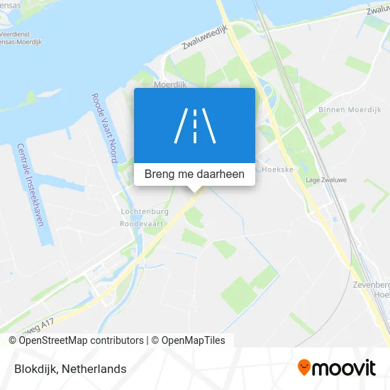 Blokdijk kaart