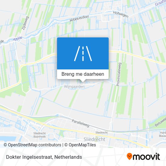 Dokter Ingelsestraat kaart