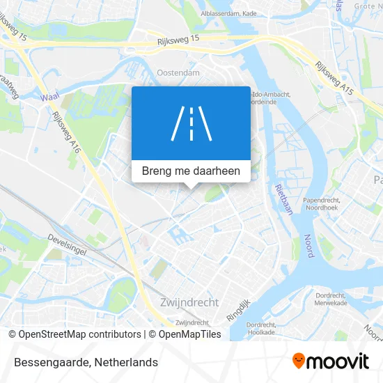 Bessengaarde kaart