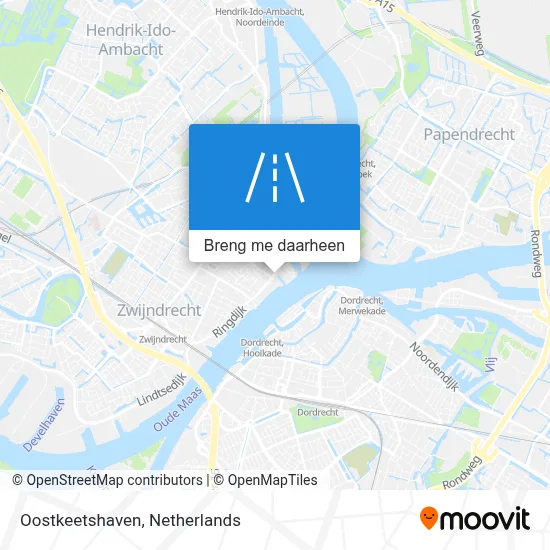 Oostkeetshaven kaart