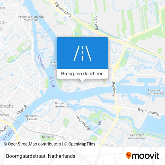 Boomgaardstraat kaart