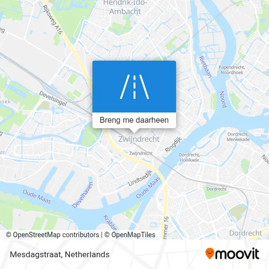 Mesdagstraat kaart