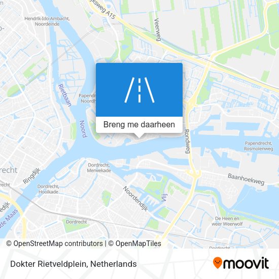 Dokter Rietveldplein kaart