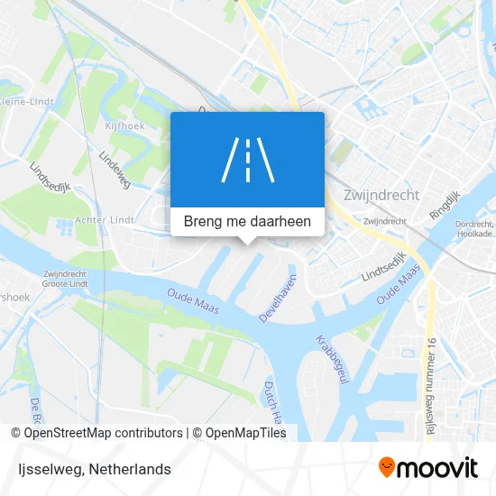 Ijsselweg kaart