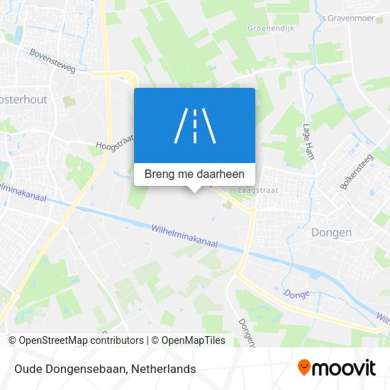 Oude Dongensebaan kaart