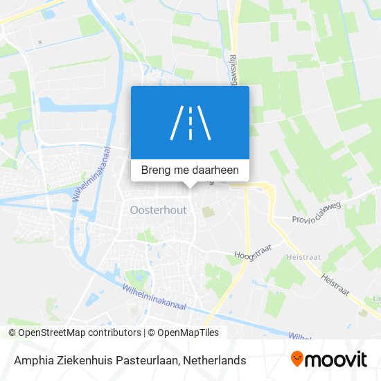 Amphia Ziekenhuis Pasteurlaan kaart