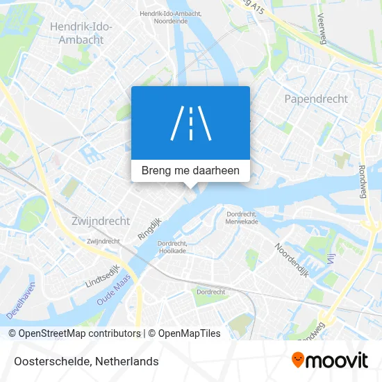 Oosterschelde kaart