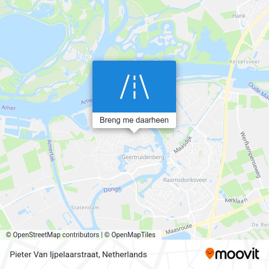 Pieter Van Ijpelaarstraat kaart