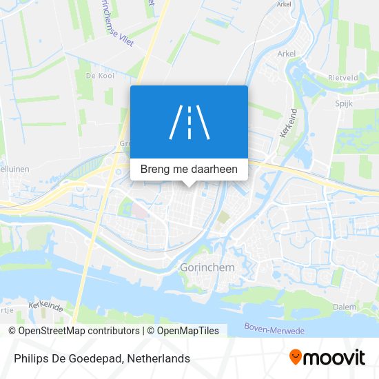 Philips De Goedepad kaart