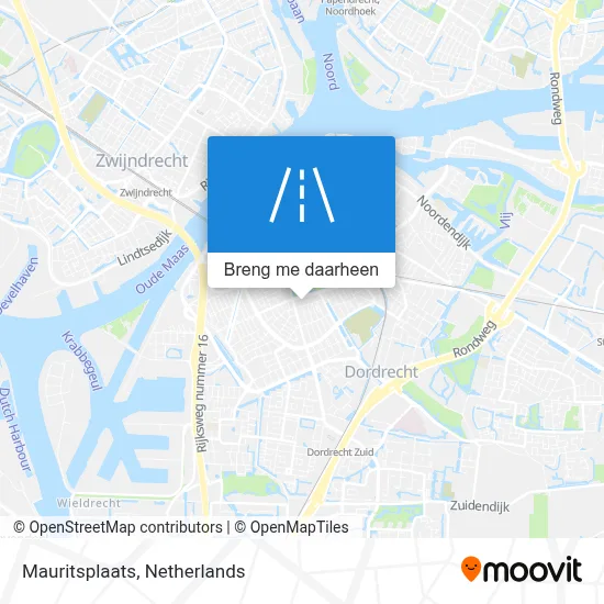 Mauritsplaats kaart