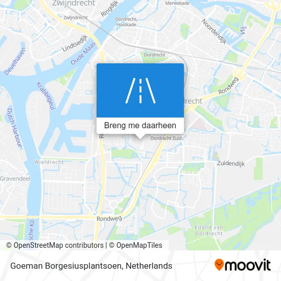 Goeman Borgesiusplantsoen kaart