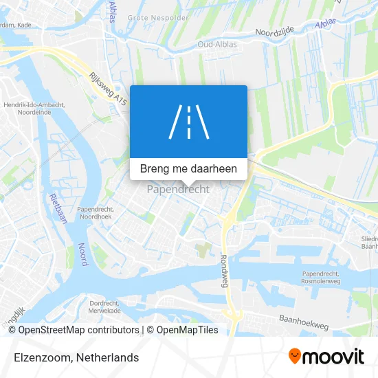 Elzenzoom kaart