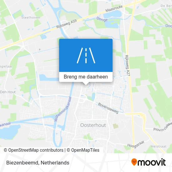 Biezenbeemd kaart