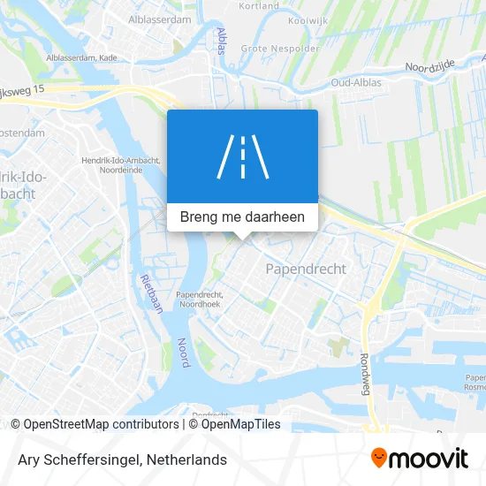 Ary Scheffersingel kaart