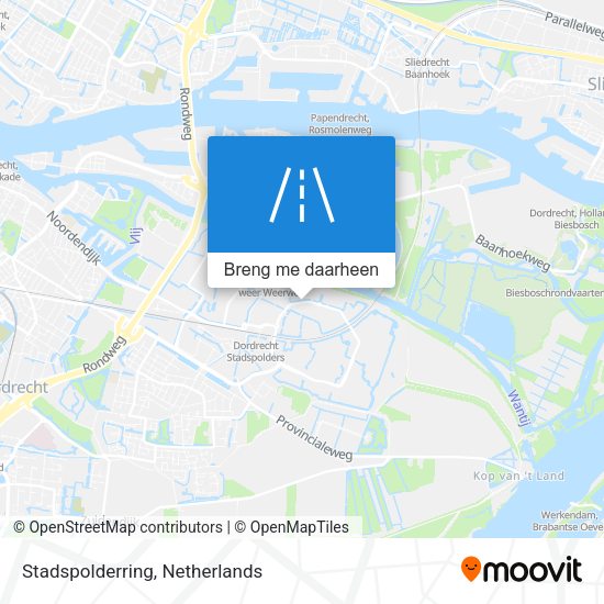Stadspolderring kaart