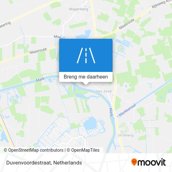 Duvenvoordestraat kaart