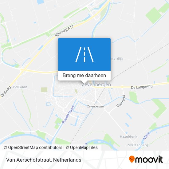 Van Aerschotstraat kaart