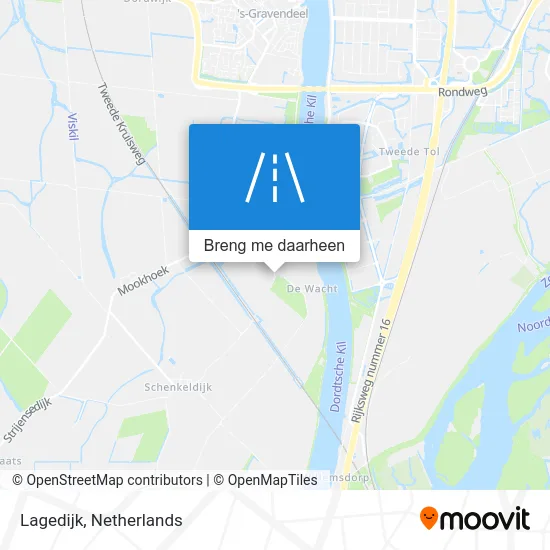 Lagedijk kaart