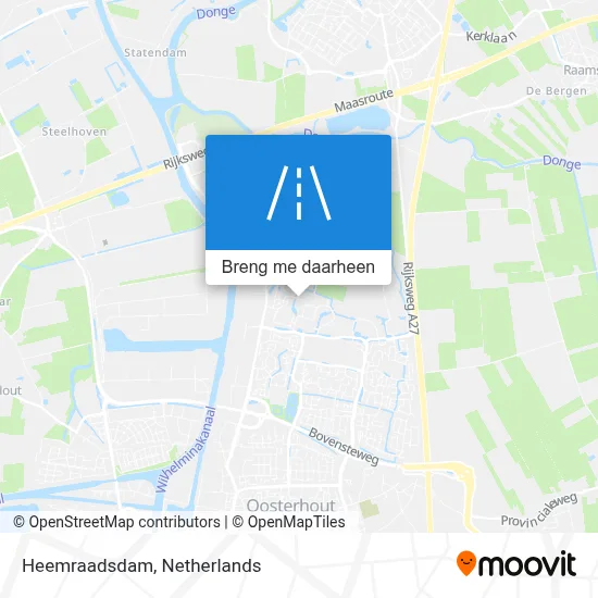 Heemraadsdam kaart