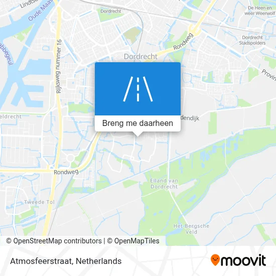 Atmosfeerstraat kaart